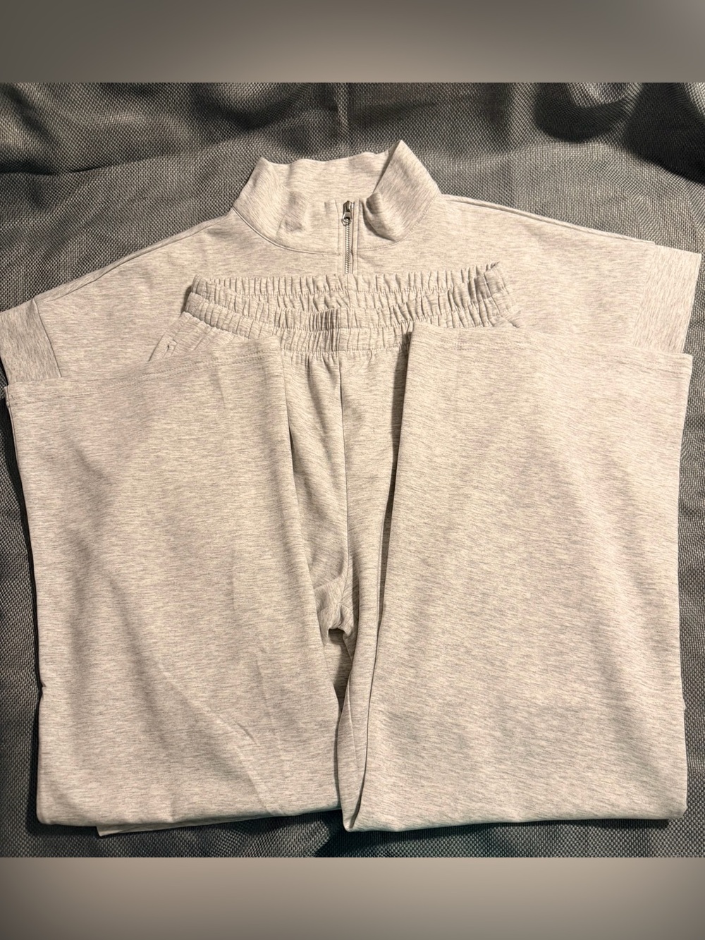 NWOT Zenana Scuba Knit Set